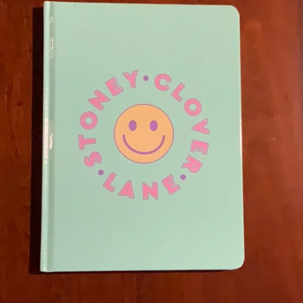 NWT Stoney Clover Lane x Target smiley face logo notebook